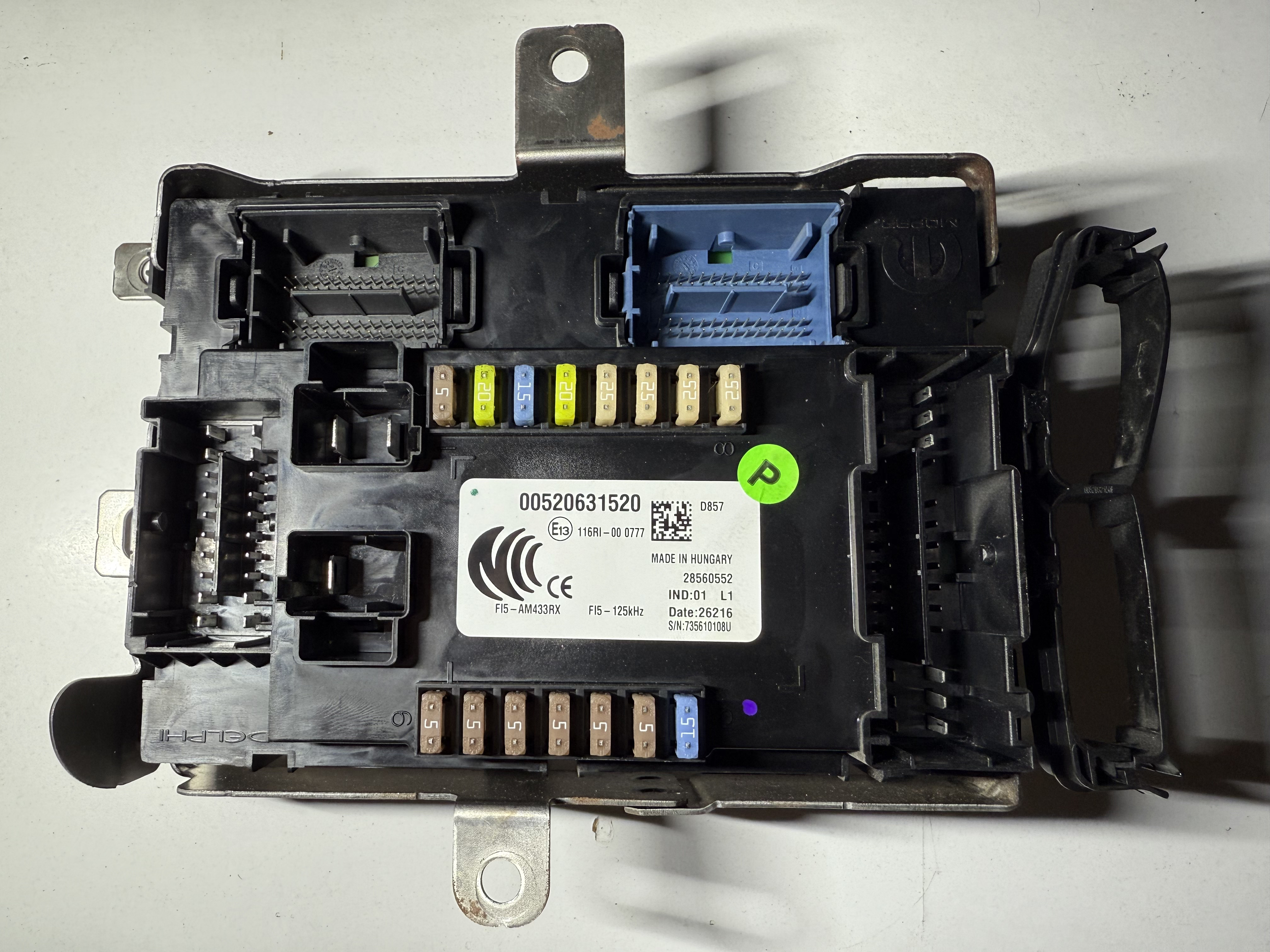 Fiat Comfort Module (BCM) - 00520631520 - 2